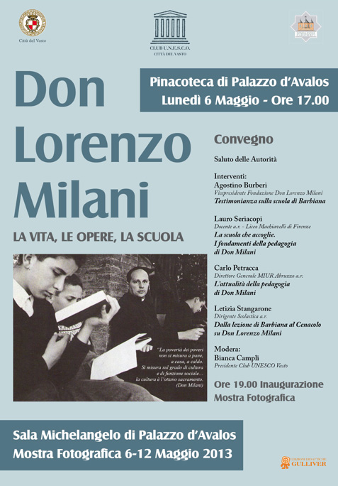 Convegno Don Milani 6 Maggio 2013
